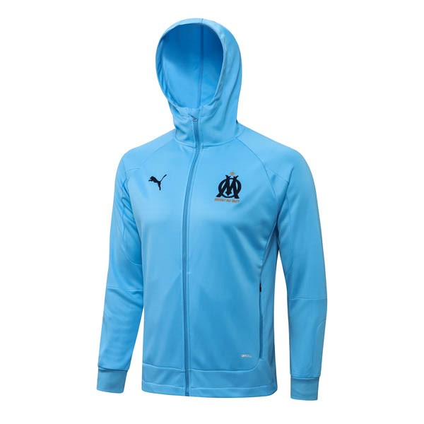 Hoodies Marseille 2022-23 Blau